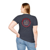 'Never Waver Remember who the F@{k you are' Circular Barbed-Wire Logo Graphic T-Shirt