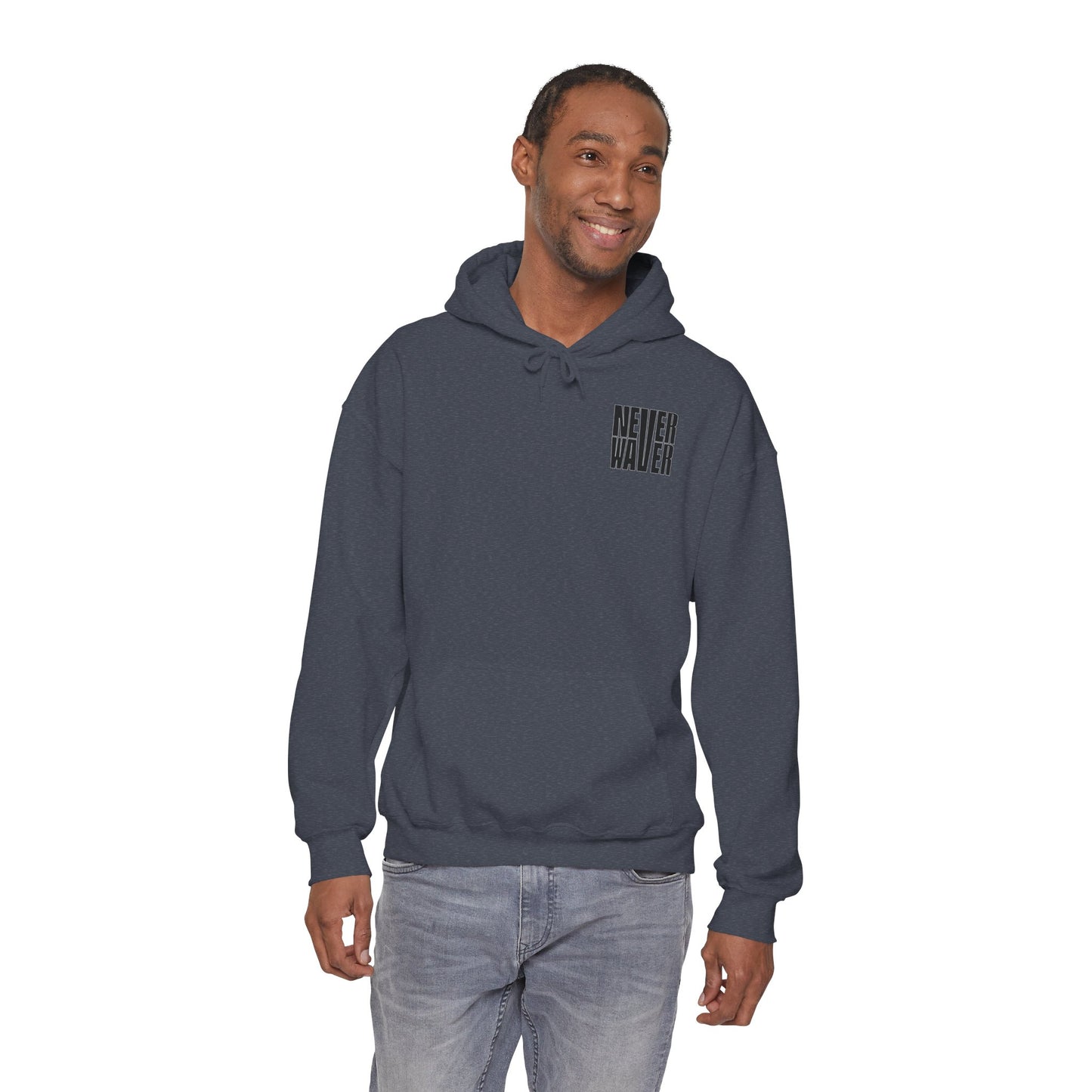 'Never Waver PAPA Because Grandpa Is For Old Guys 'Unisex Heavy Blend™ Hoodie -