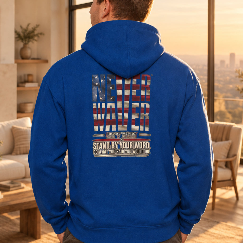 Never Waver Definition Hoodie | Unisex