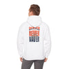 Denver Fans Never Waver W Leopard Football Unisex Heavy Blend™ Hoodie