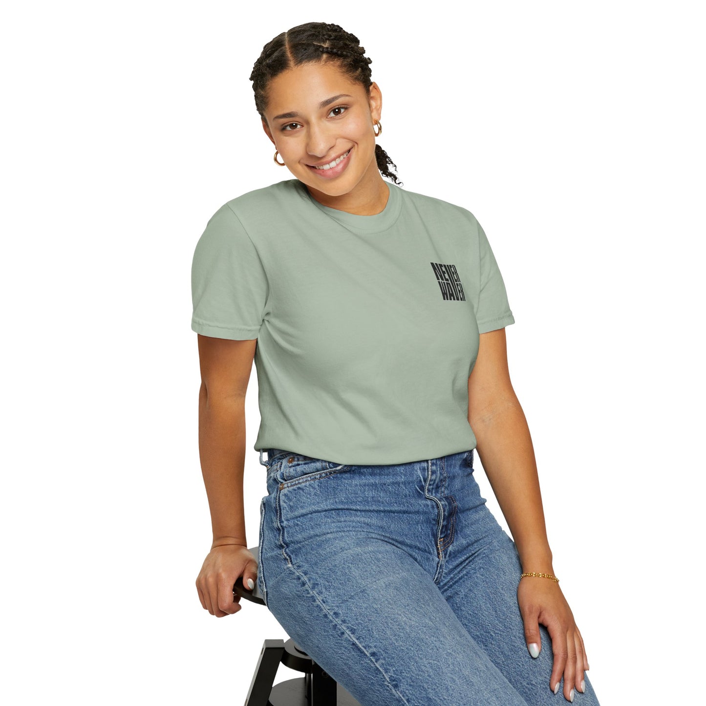 Never Waver  I'm that Mom Sorry Not Sorry Design Unisex Garment-Dyed T-Shirt - '