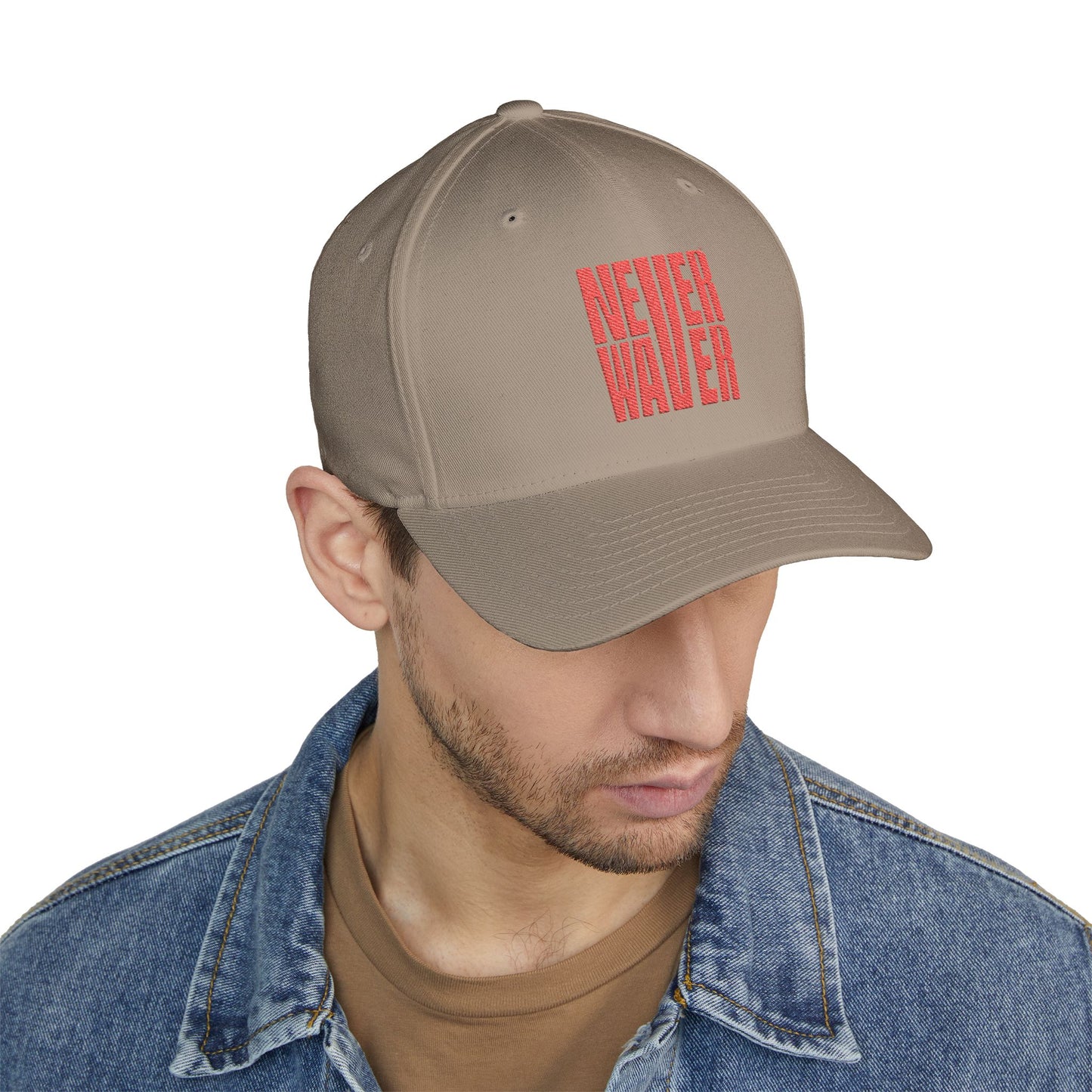 "NEVER WAVER" Hat