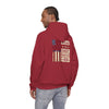 Never Waver Husband Daddy Protector Hero Unisex Heavy Blend™ Hooded Sweatshirt
