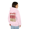 San Francisco Fans Never Waver Youth Heavy Blend Hooded Sweatshirt