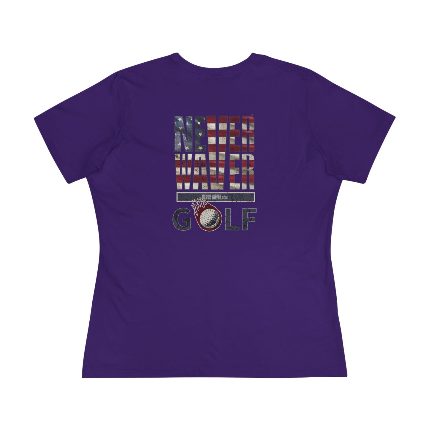 Never Waver Golf Women's Cotton Tee