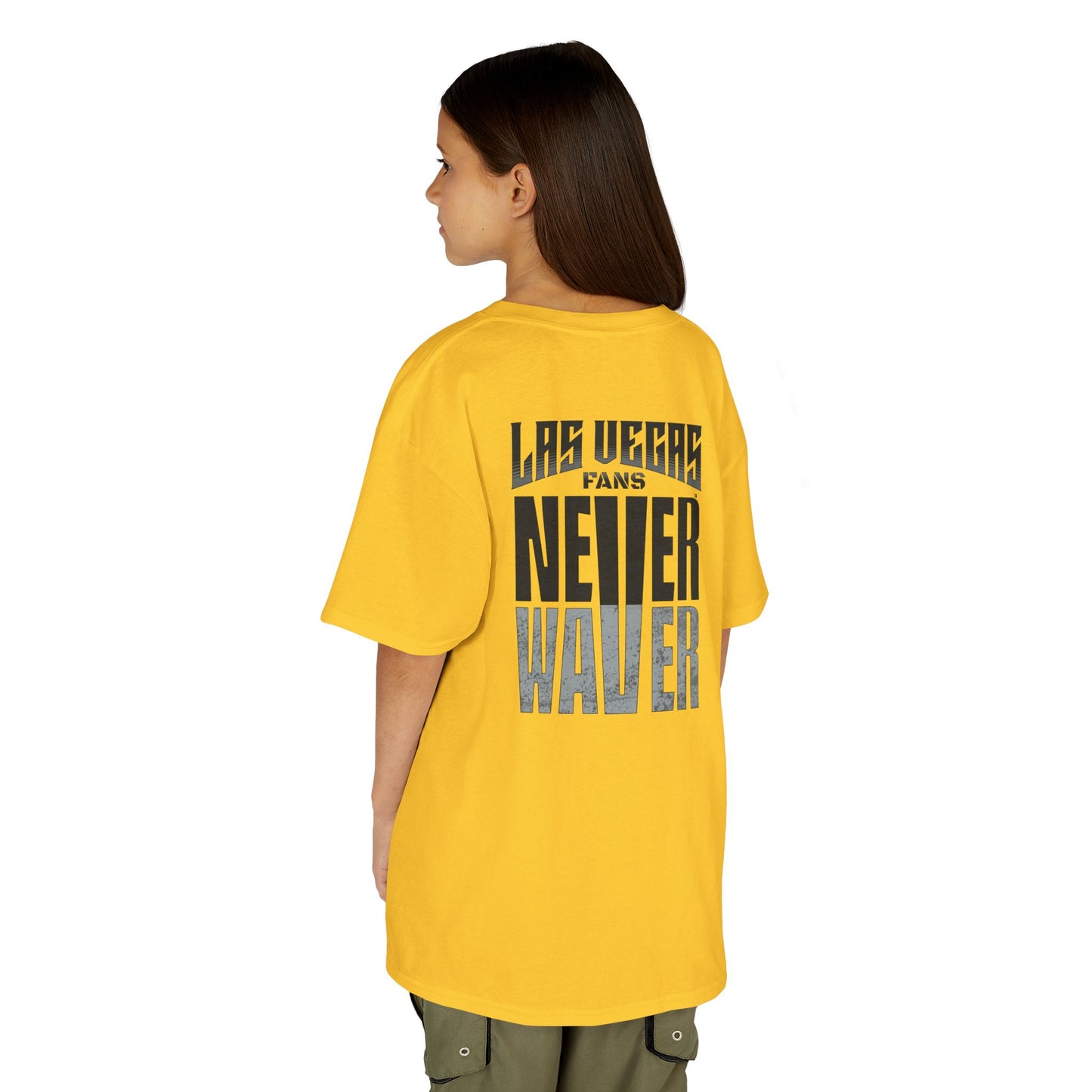 Las Vegas Fans Never Waver Kids Heavy Cotton™ Tee