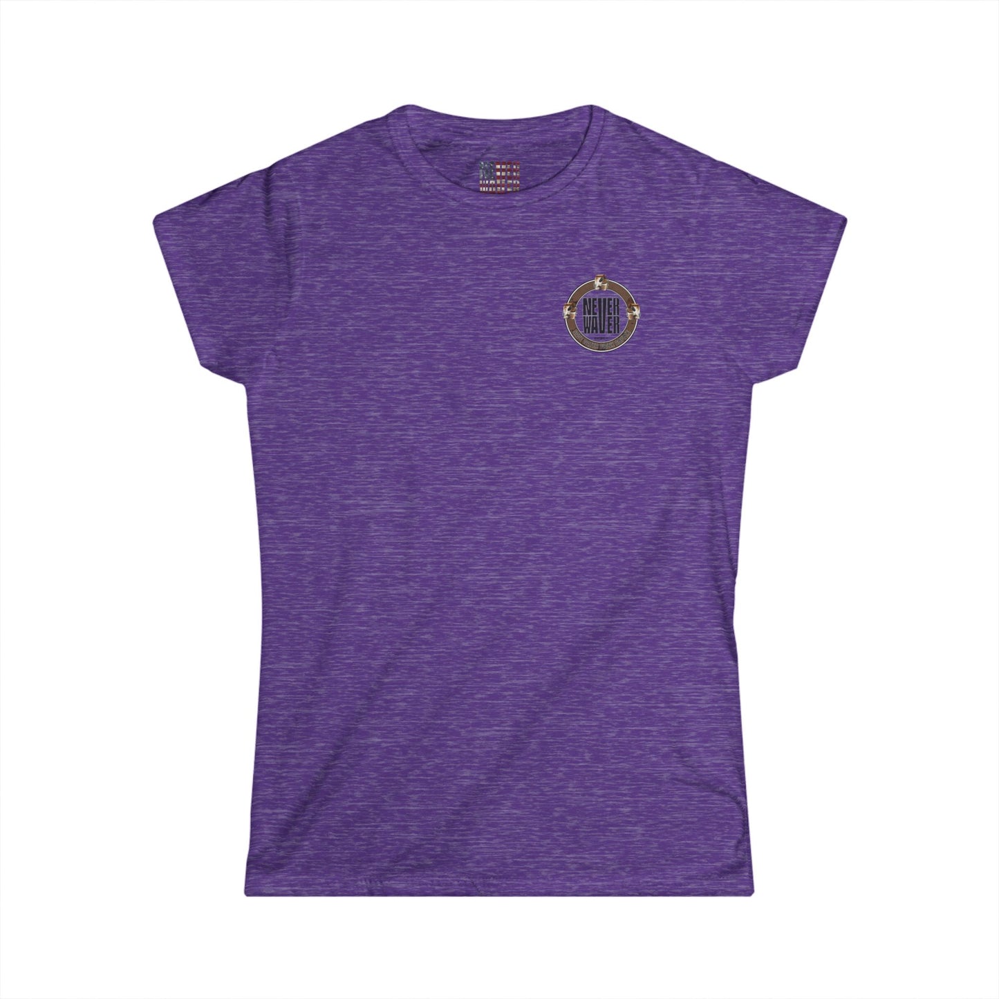Never Waver Save Water Drink Coffee Women's Soft Style Tee
