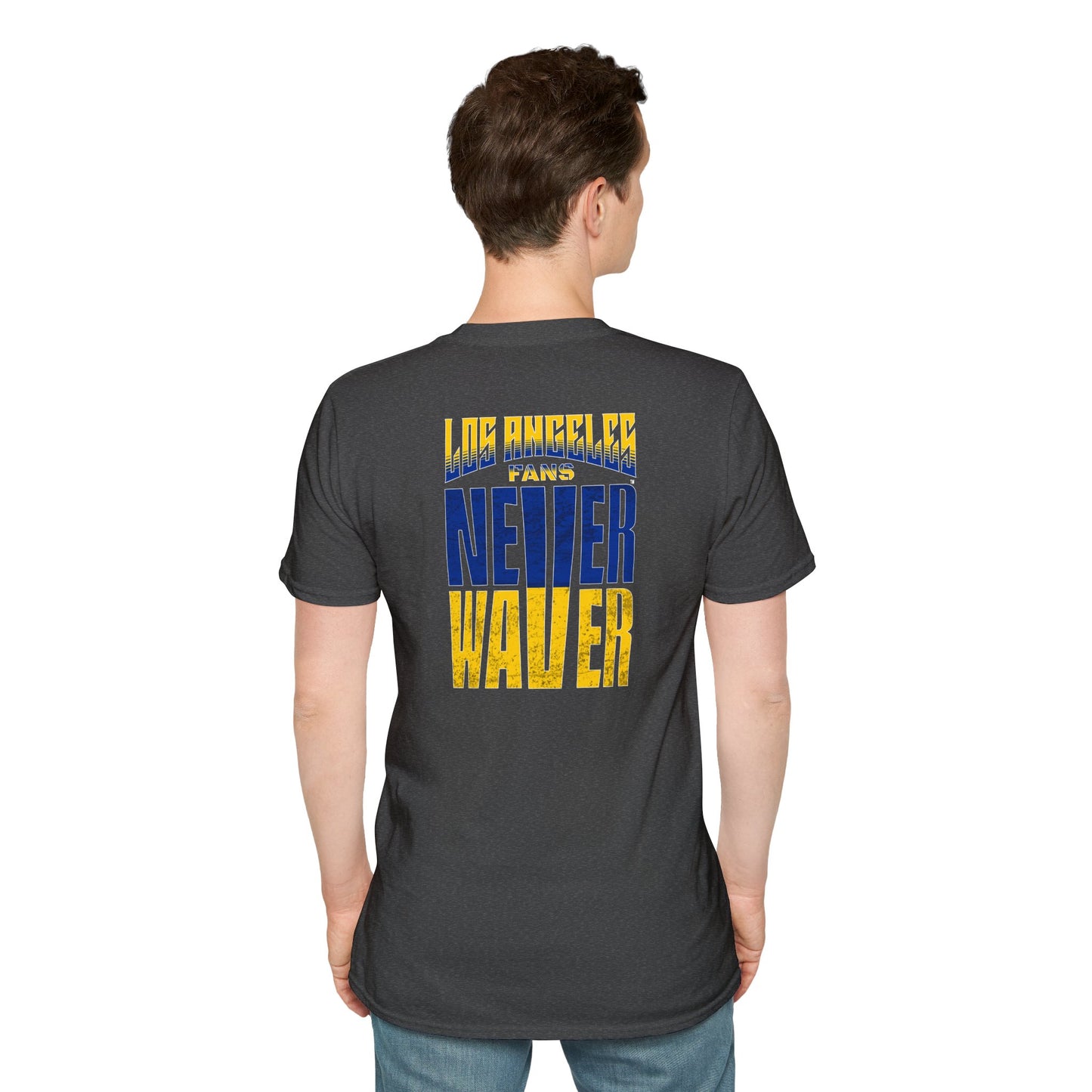 Los Angeles Fans Never Waver Unisex Softstyle T-Shirt
