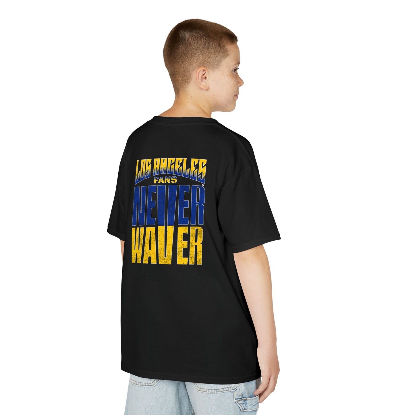 Los Angeles  Fans Never Waver Kids Heavy Cotton™ Tee