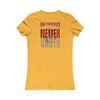 San Francisco Fans Never Waver With Leopard Football Women's Favorite Tee