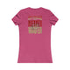 San Francisco Fans Never Waver With Leopard Football Women's Favorite Tee by Printify
