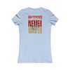 San Francisco Fans Never Waver With Leopard Football Women's Favorite Tee