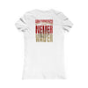 San Francisco Fans Never Waver With Leopard Football Women's Favorite Tee