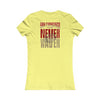 San Francisco Fans Never Waver With Leopard Football Women's Favorite Tee