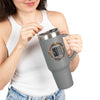 Never Waver Save Water Drink Beer Insulated 40oz Travel Mug