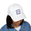 Never Waver Embroidered Baseball Cap — Minimal Graphic Structured Hat