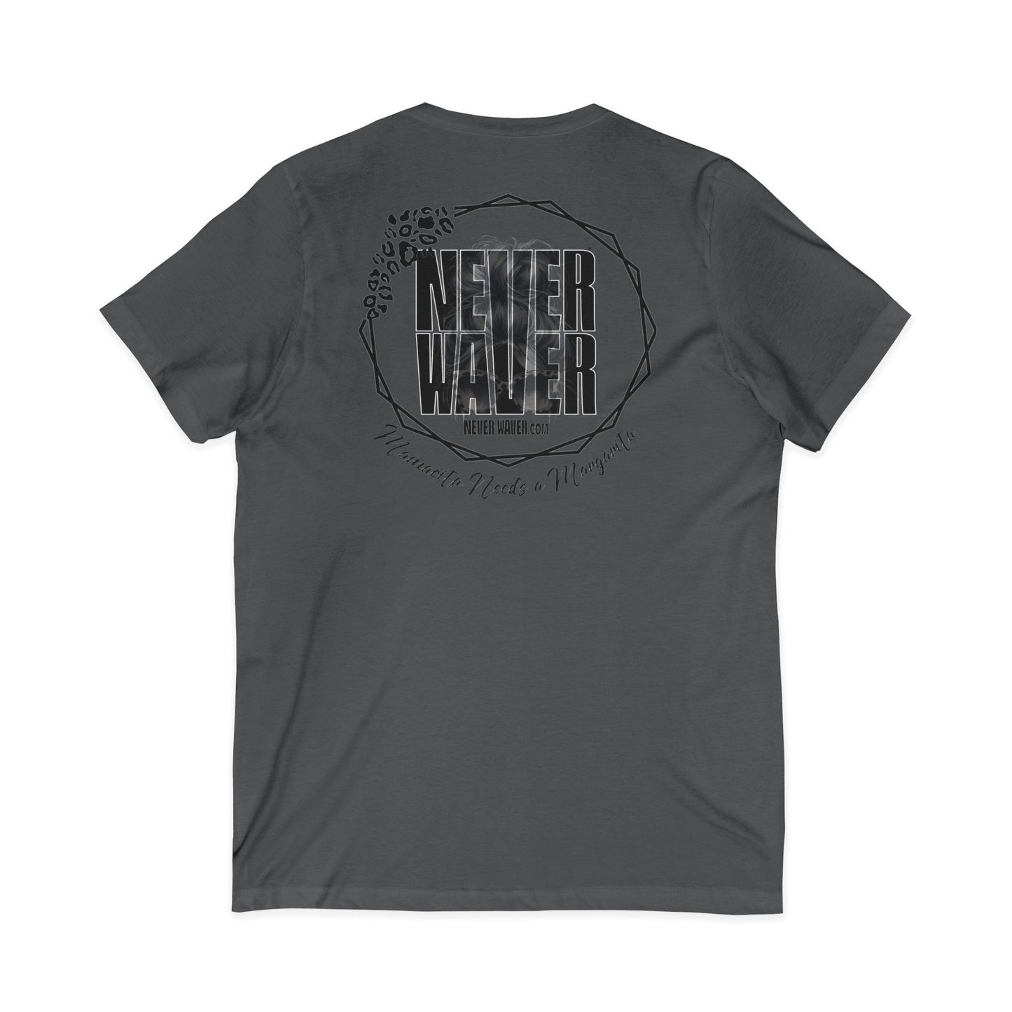 Never Waver Mamacita Needs a Margarita V-Neck Tee for Moms