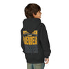 Pittsburgh Fans Never Waver Youth Heavy Blend Hooded Sweatshirt