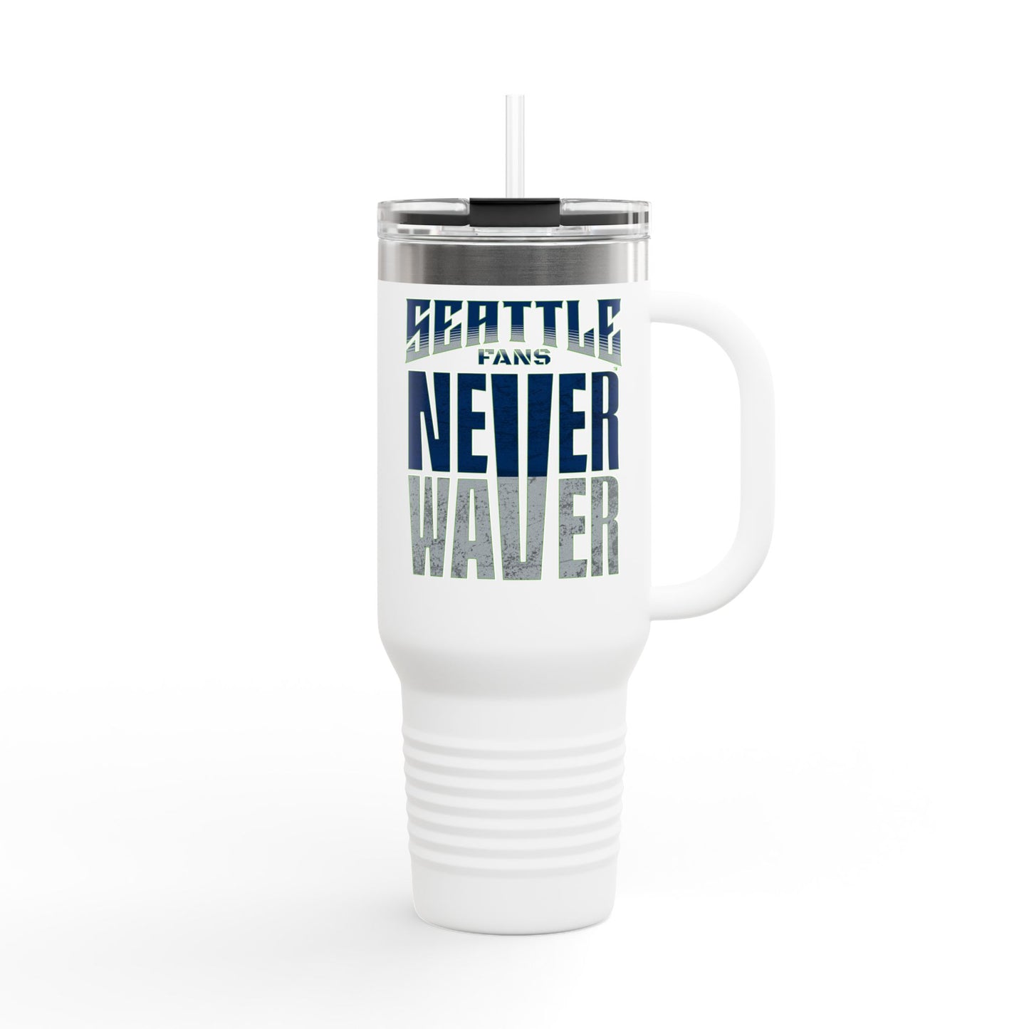 Seattle Fans Never Waver Insulated Travel Mug, 40oz