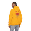 Kansas Fans Never Waver W-Leopard Football Unisex Heavy Blend™ Hooded Sweatshirt