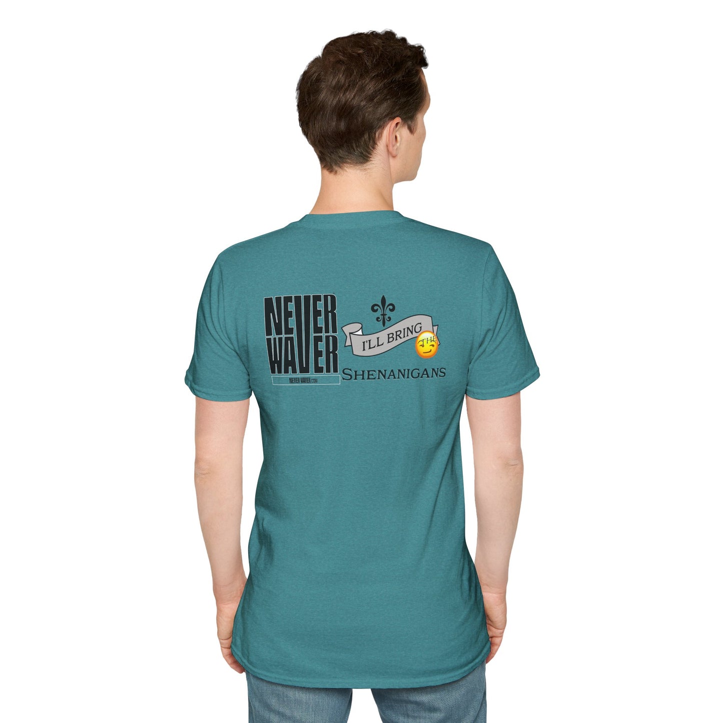 Never Waver I'll Bring The Shenanigans Unisex Softstyle T-Shirt