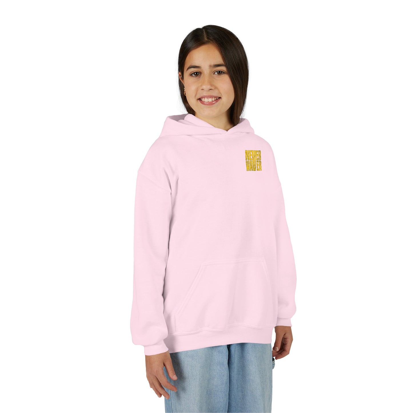 Los Angeles  Fans Never Waver Youth Heavy Blend Hooded Sweatshirt