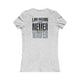 Las Vegas Fans Never Waver W-Leopard Football Women's Favorite Tee by Printify