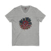 Unisex V-Neck Tee - Never Waver Be Red White & A little Bougie T-Shirt