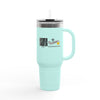 Never Waver I'll Bring The Shenanigans Insulated Travel Mug, 40 Ounces