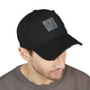 Distressed Dad Hat with 'Never Waver' Embroidery - Casual Style for Everyday Adventures by Printify