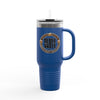 Never Waver Beer Is cheaper Than Therapy Insulated Travel Mug, 40oz