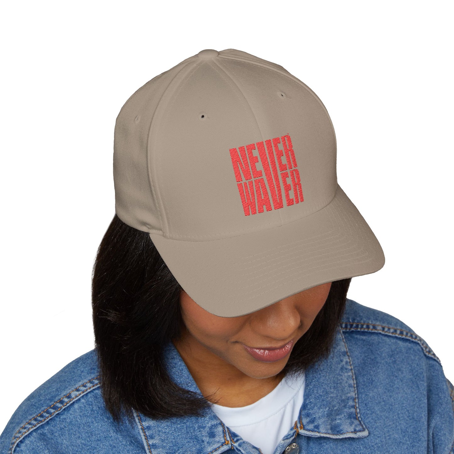 "NEVER WAVER" Hat