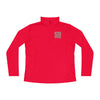 Never Waver Leopard Ladies Quarter-Zip Pullover