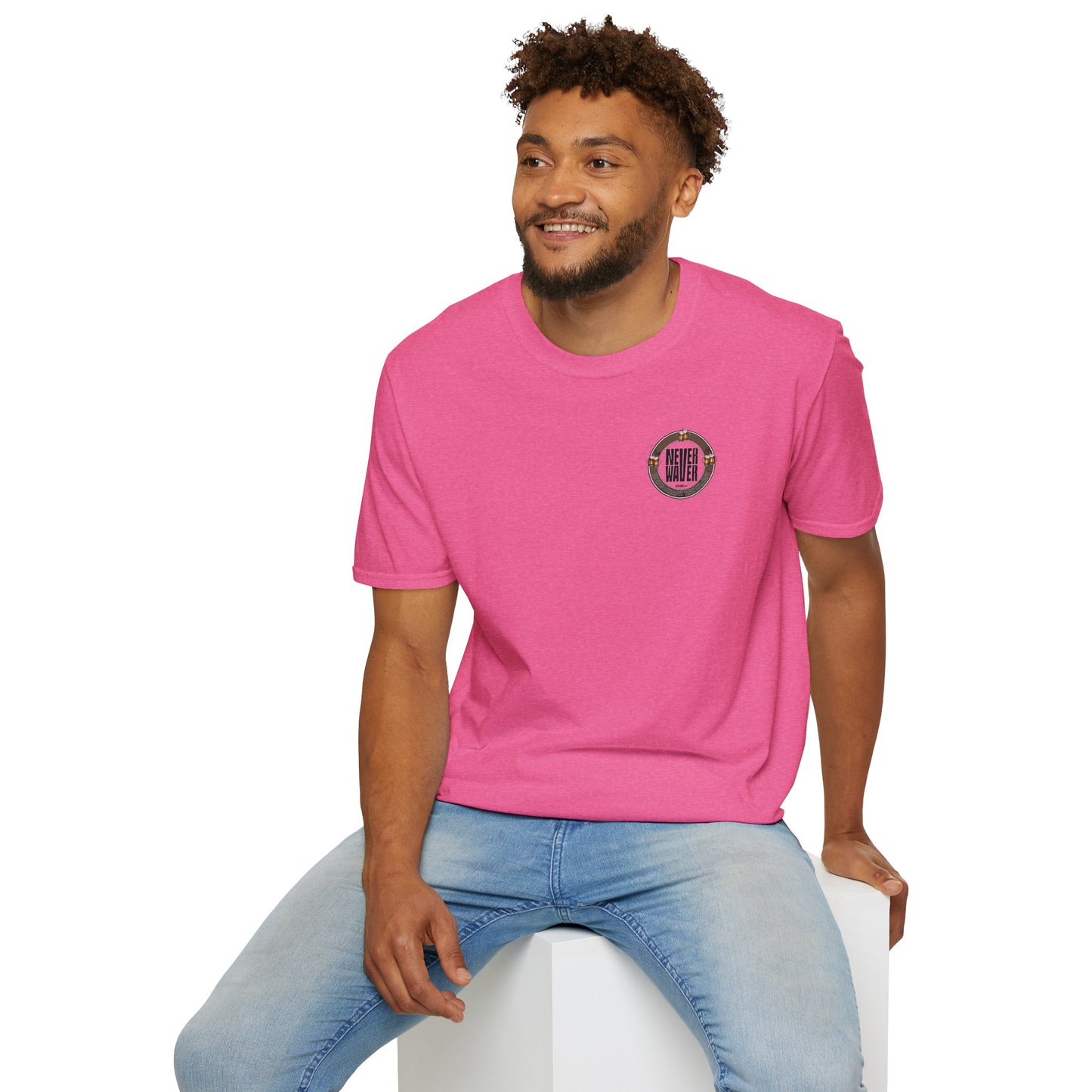 Never Waver Beer Is cheaper Than Therapy  Unisex Soft style T-Shirt