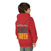 Green Bay Fans Never Waver Youth Heavy Blend Hooded Sweatshirt