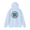 Eco-Friendly Unisex Hoodie: "Never Waver Save Water Drink Tiki Drinks"