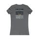 Las Vegas Fans Never Waver W-Leopard Football Women's Favorite Tee by Printify