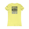 Las Vegas Fans Never Waver W-Leopard Football Women's Favorite Tee
