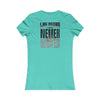 Las Vegas Fans Never Waver W-Leopard Football Women's Favorite Tee