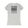 Las Vegas Fans Never Waver W-Leopard Football Women's Favorite Tee