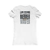 Las Vegas Fans Never Waver W-Leopard Football Women's Favorite Tee