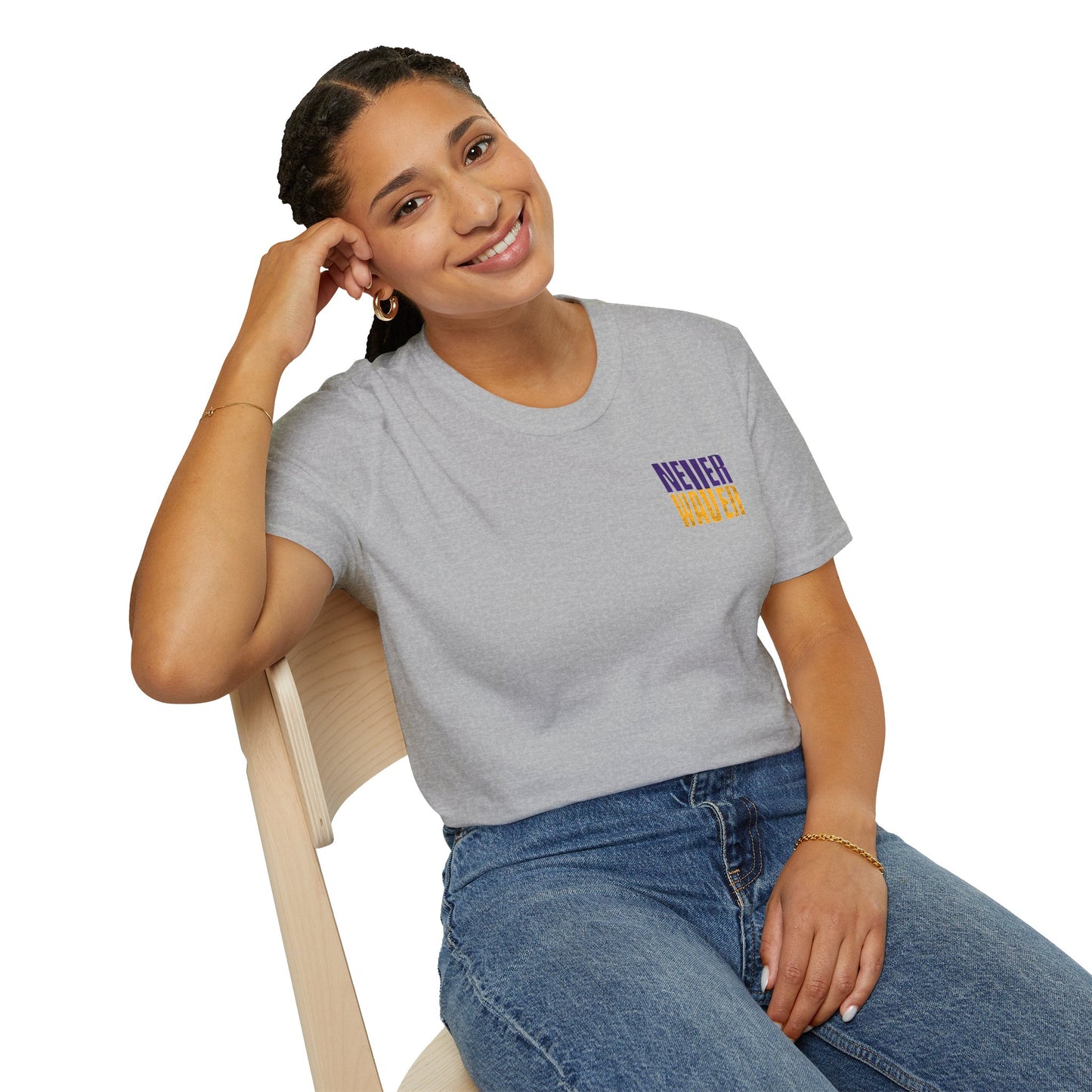 Minnesota Fans Never Waver Unisex Softstyle T-Shirt