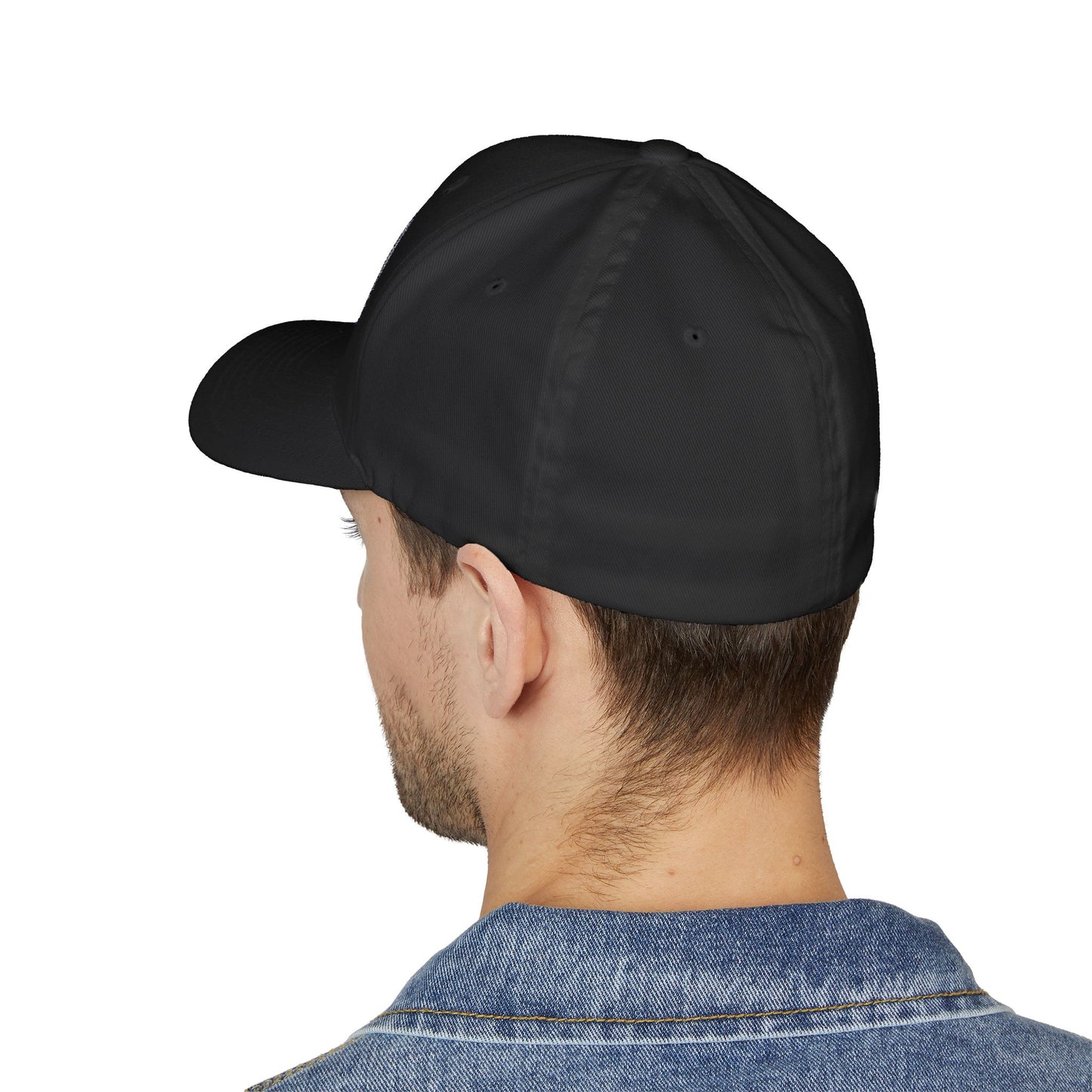 Never Waver Embroidered Baseball Cap — Minimal Graphic Structured Hat