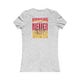 Kansas Fans Never Waver W-Leopard Football Women's Favorite Tee by Printify