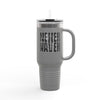 Insulated Travel Mug - "Never Waver Hand of  Jesus
