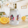 Never Waver  I'm that Mom Sorry Not Sorry Jar with Straw - Perfect Gift for Mother's Day or Independence Day
