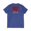 Never Waver Dream Believe Achieve Motivational V-Neck Tee