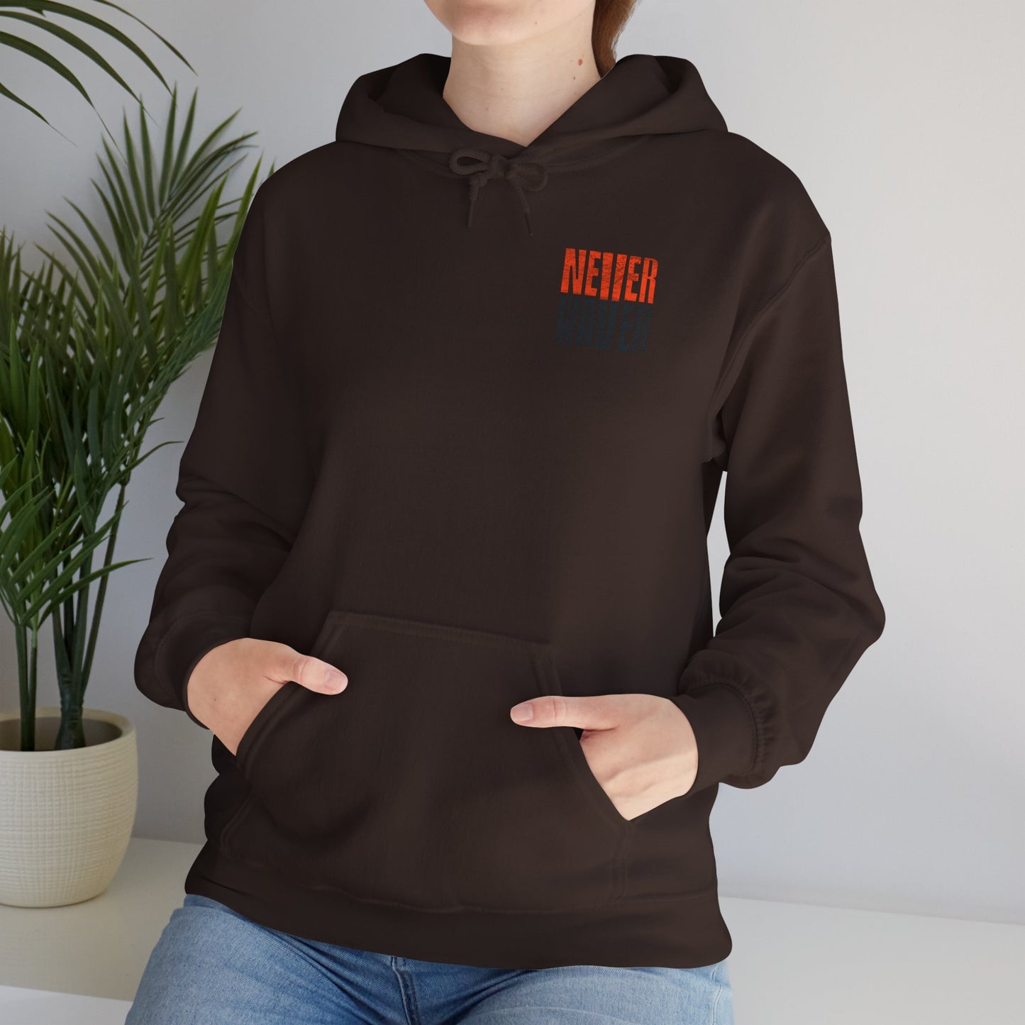 Cincinnati Fans Never Waver Hoodie - Unisex Heavy Blend Sweatshirt