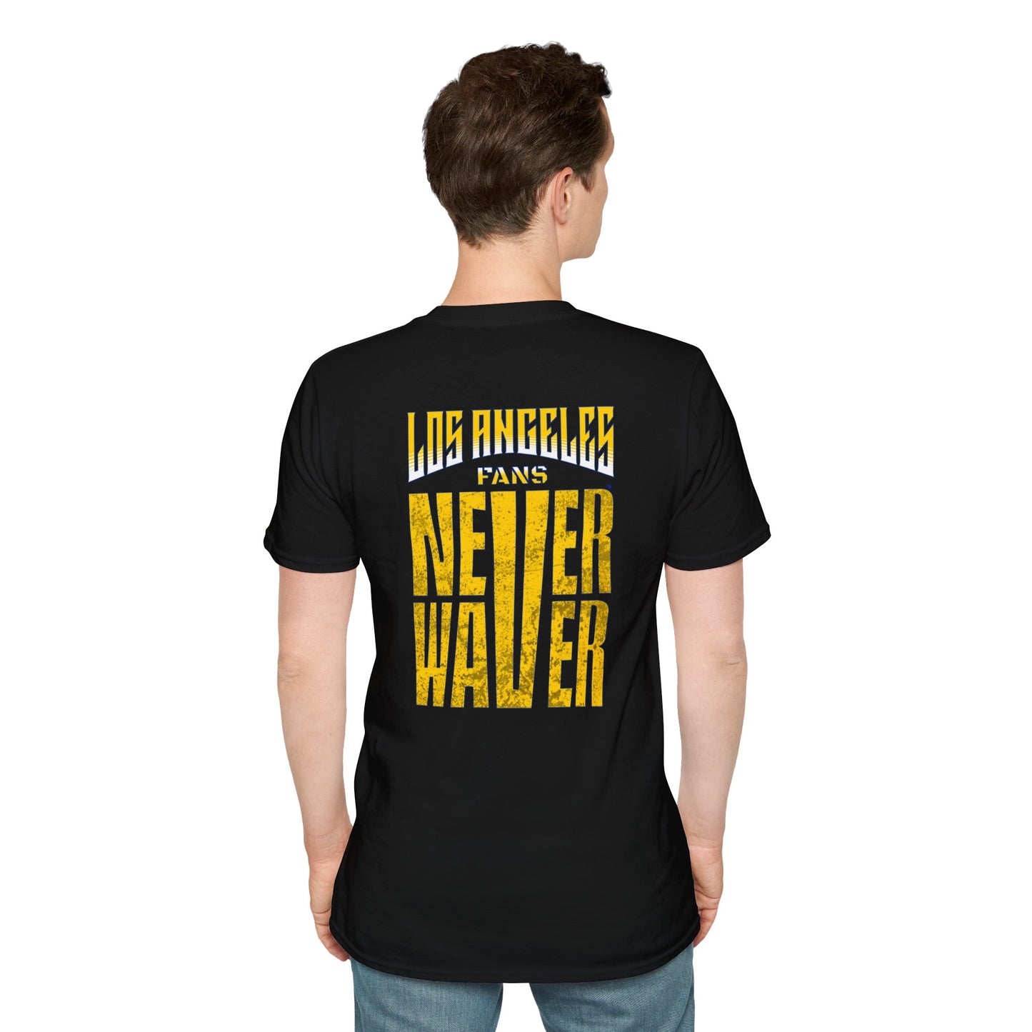 Los Angeles Fans Never Waver Unisex Softstyle T-Shirt