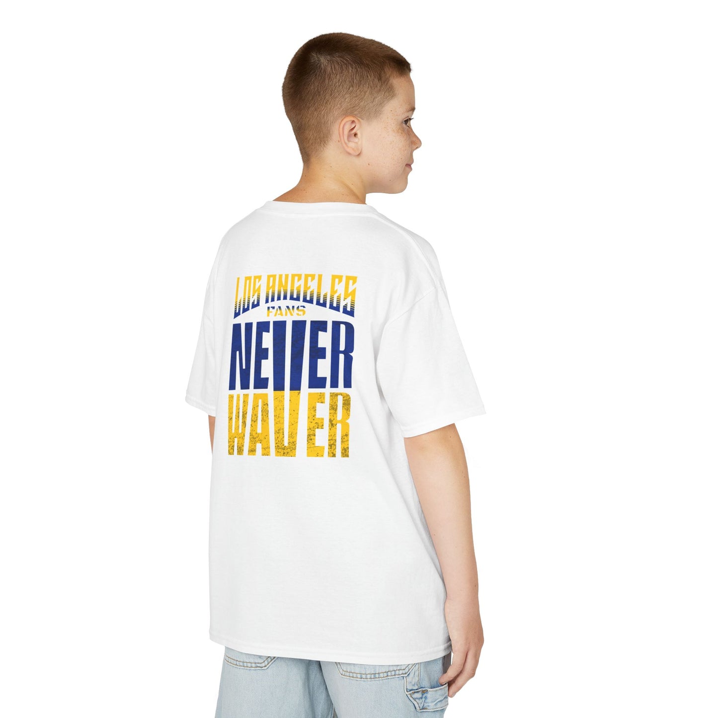 Los Angeles  Fans Never Waver Kids Heavy Cotton™ Tee